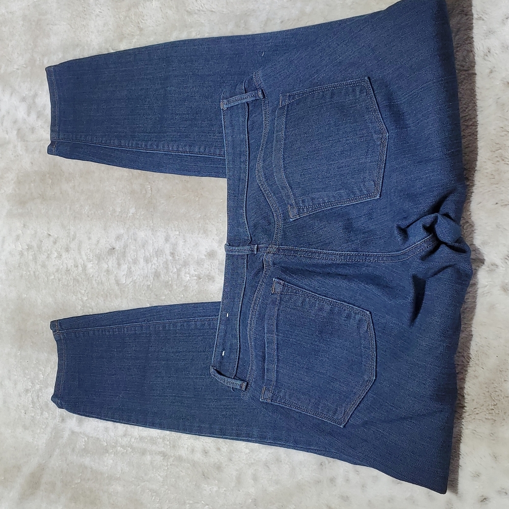Ann Taylor LOFT NWOT Curvy Skinny Mid Rise Blue Jeans Size 2 Waist 28 Inches - Picture 5 of 5